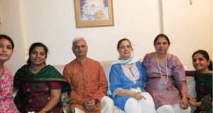 Brahmavidya Students From Thane And Their Guru